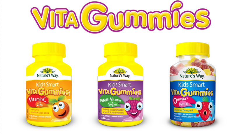 Kids Smart Vita Gummies Omega 3 Fish Oil